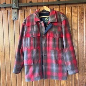 AIGLE WOOL PARKA PEA COAT